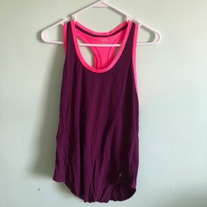 Purple Pink Gym/Workout Top